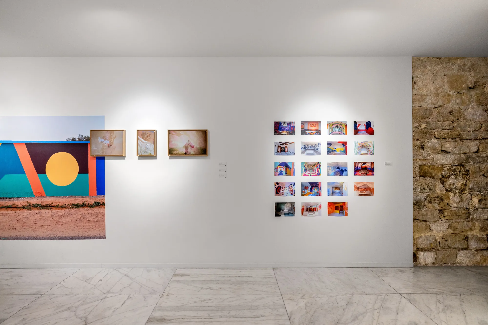 Vue de l'exposition des 5 ans de Massa Stories, Paris, 2025