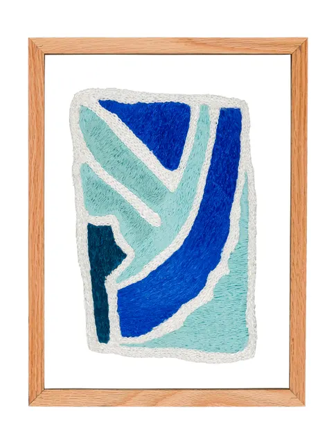 Studio Mogador 1947 - Murmure 6, 2025. Broderie à la main sur coton cousu. Margaux Derhy